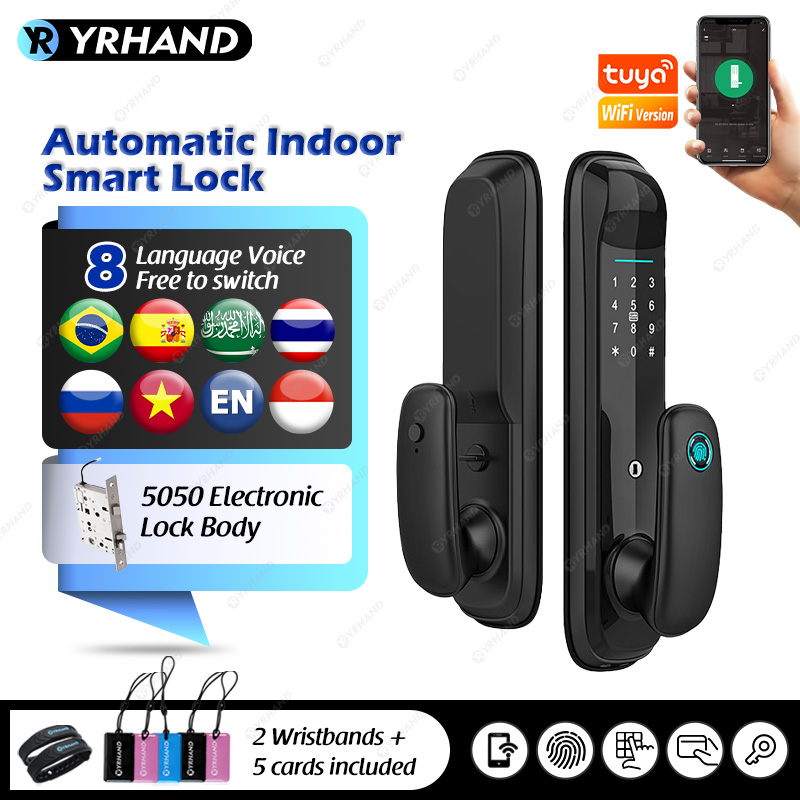 Smart Garden Lock - YRHAND Tuya Wifi Digital Electronic Lock
