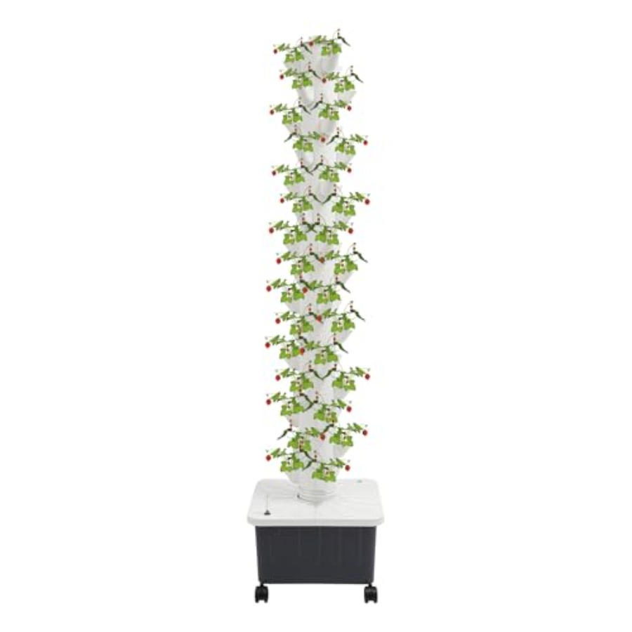 Indoor Herb Garden Kit - 15-Tier Hydroponic Growing Tower Kit 45