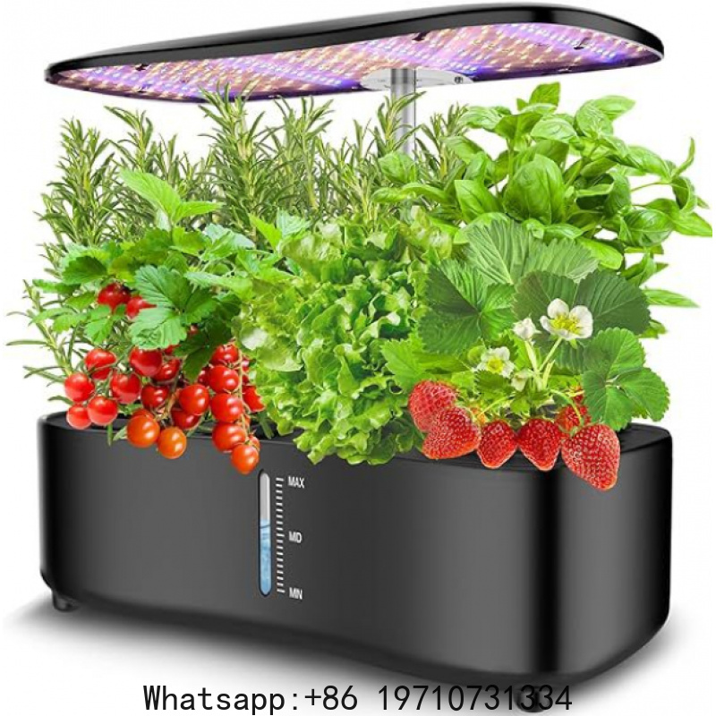 Indoor Herb Garden Kit - Hydroponics Growing System kit 12 Pods