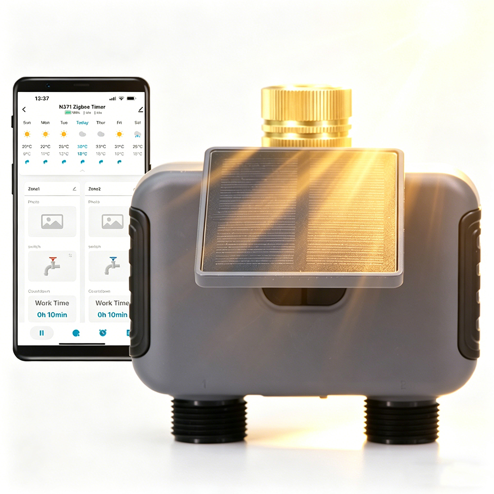 Tuay Smart Solar 2-Zone Wateri - Smart Garden Products ulasan dan harga