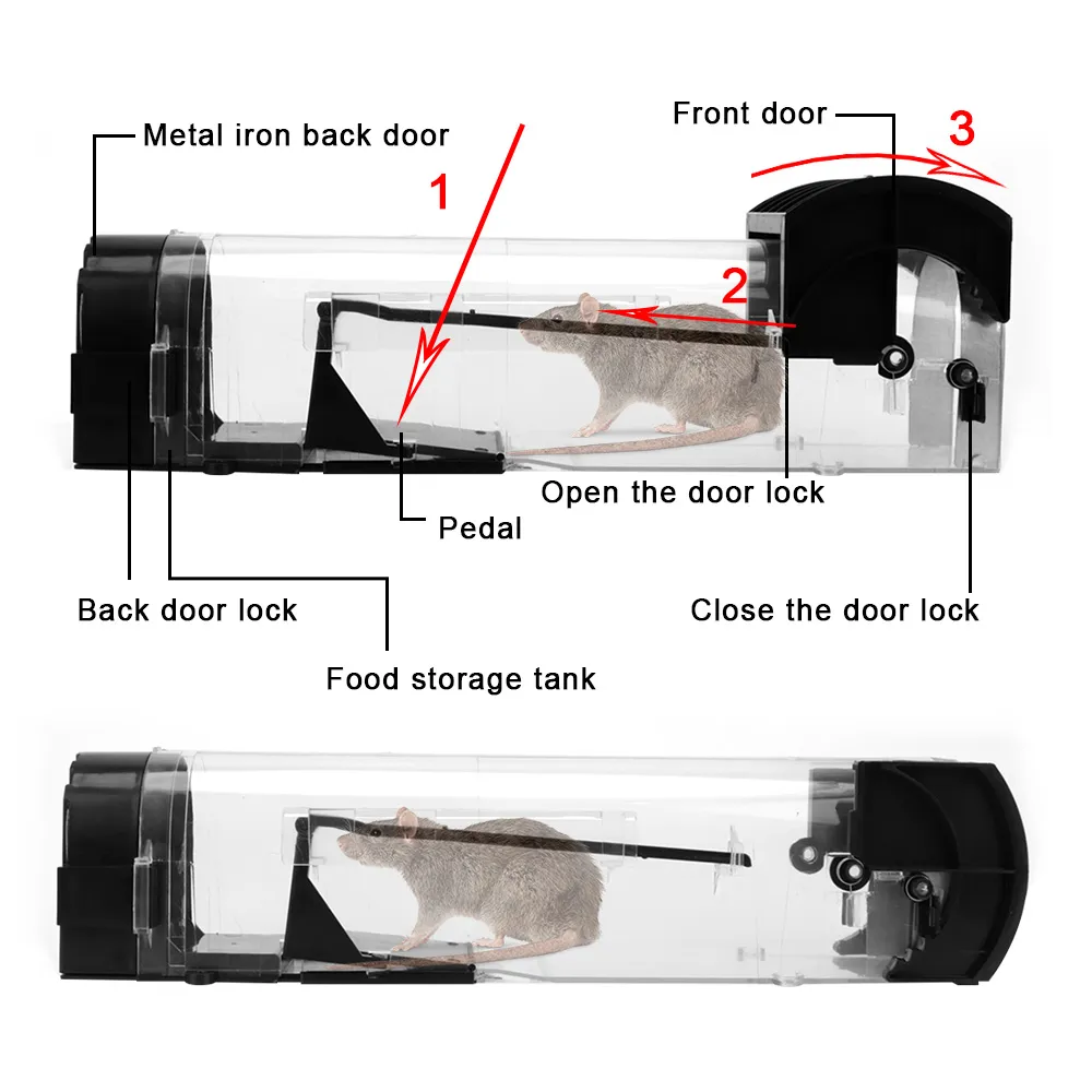 Mousetrap Safe Firm Humane Reu - Smart Garden Products ulasan dan harga