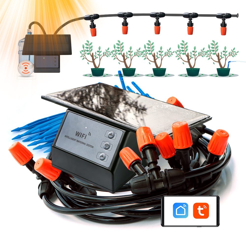 High Quality Tuya Solar Pane W - Smart Garden Lock ulasan dan harga