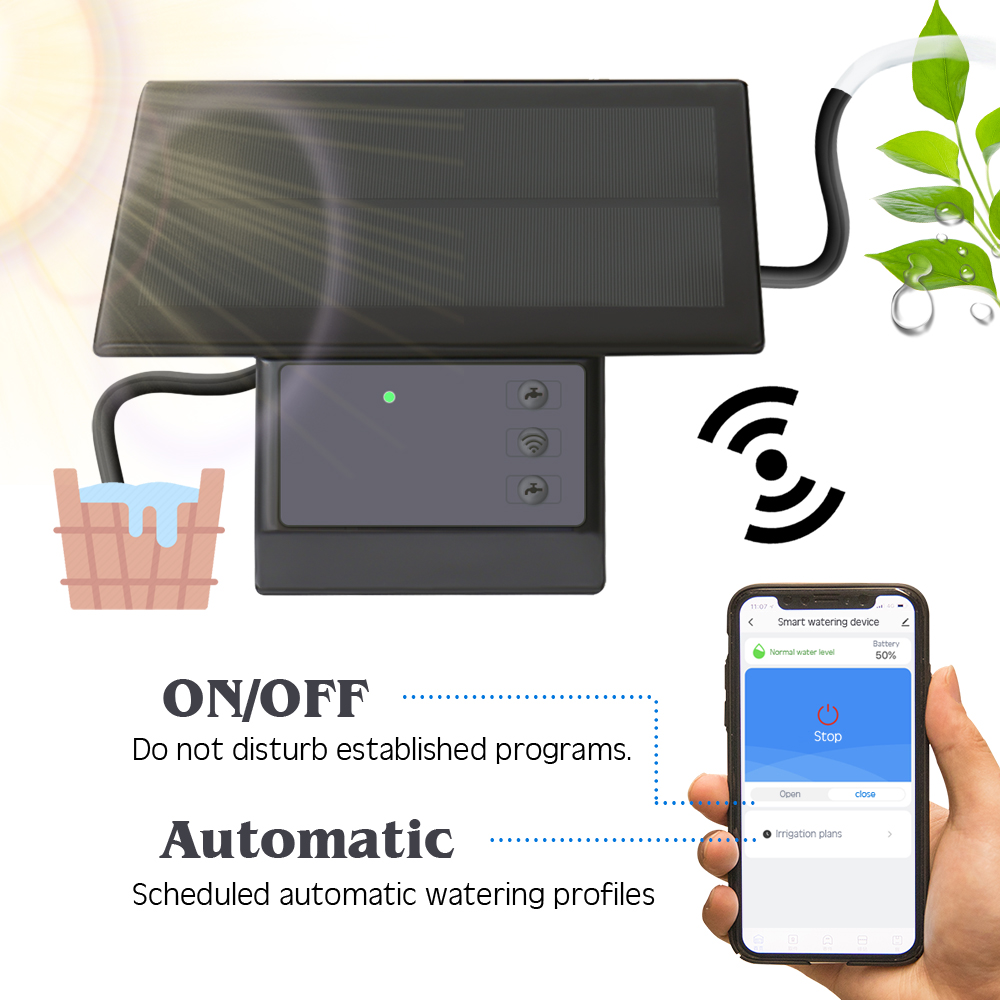 High Quality Tuya Solar Pane W - Smart Garden Lock ulasan dan harga