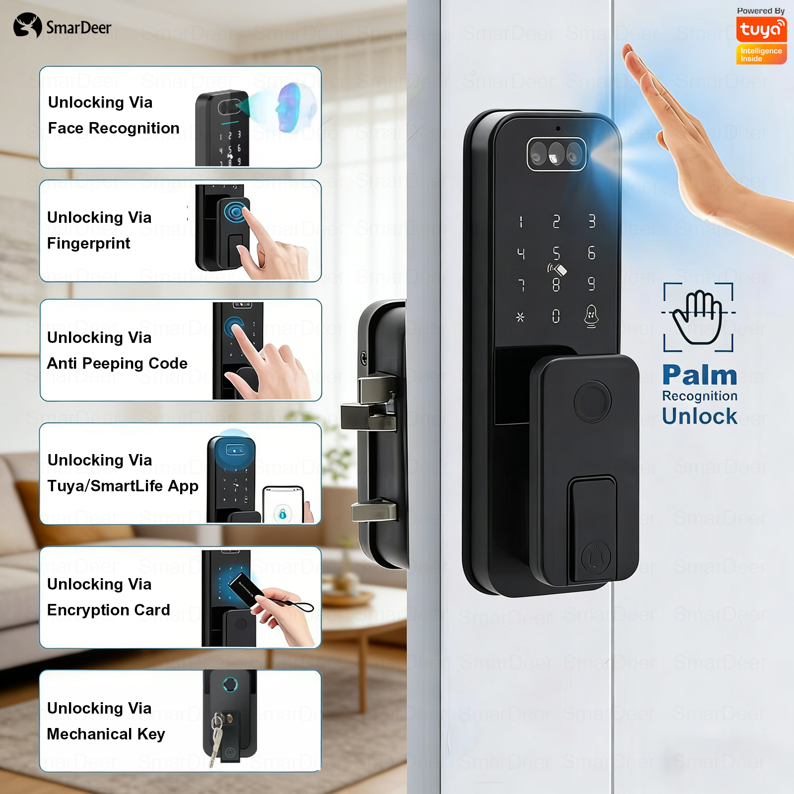 Waterproof Outdoor Smart Door  - Smart Garden Lock ulasan dan harga