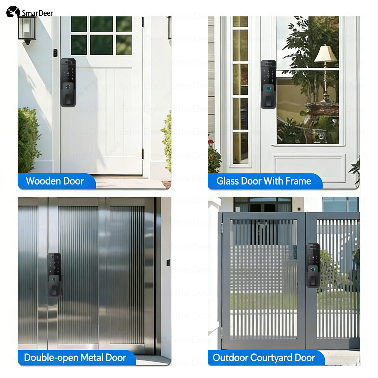 Waterproof Outdoor Smart Door  - Smart Garden Lock ulasan dan harga