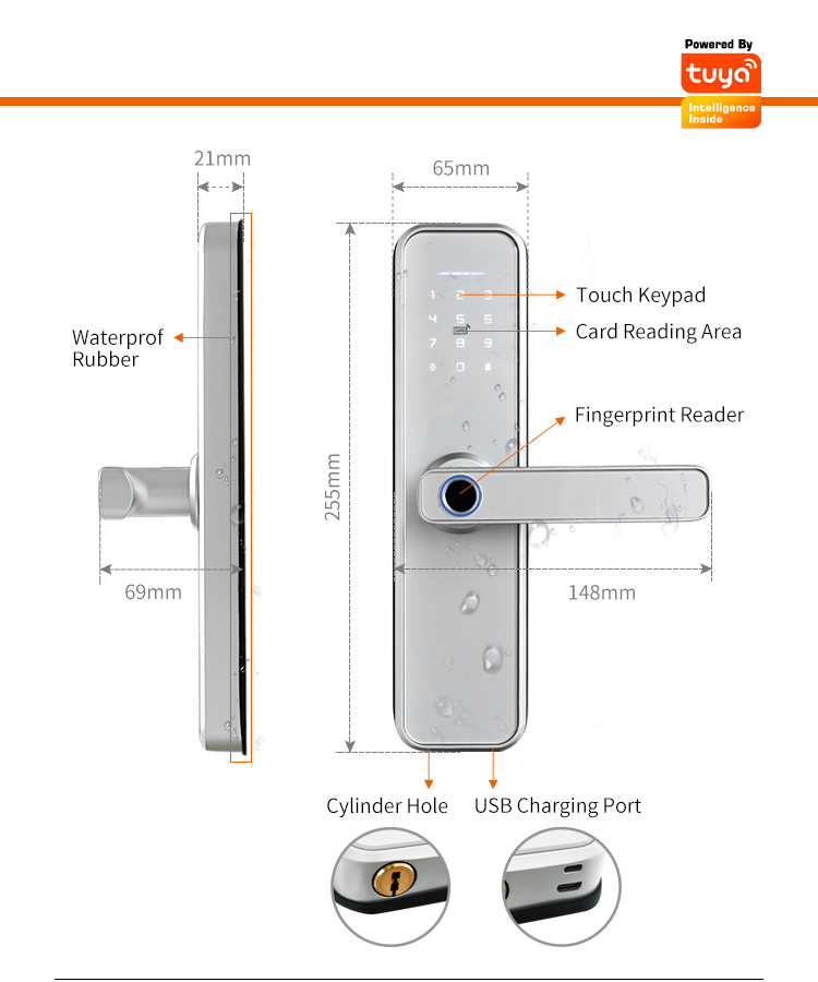 cerradura intelige X5 Waterpro - Smart Garden Lock ulasan dan harga