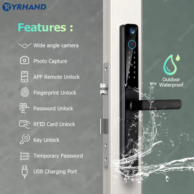 YRHAND IP66 Keyless Cat's Eye  - Smart Garden Lock ulasan dan harga