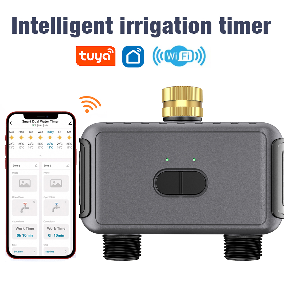 Tuya WiFi Water Timer Smart 2  - Smart Garden Sphagnum Moss ulasan dan harga