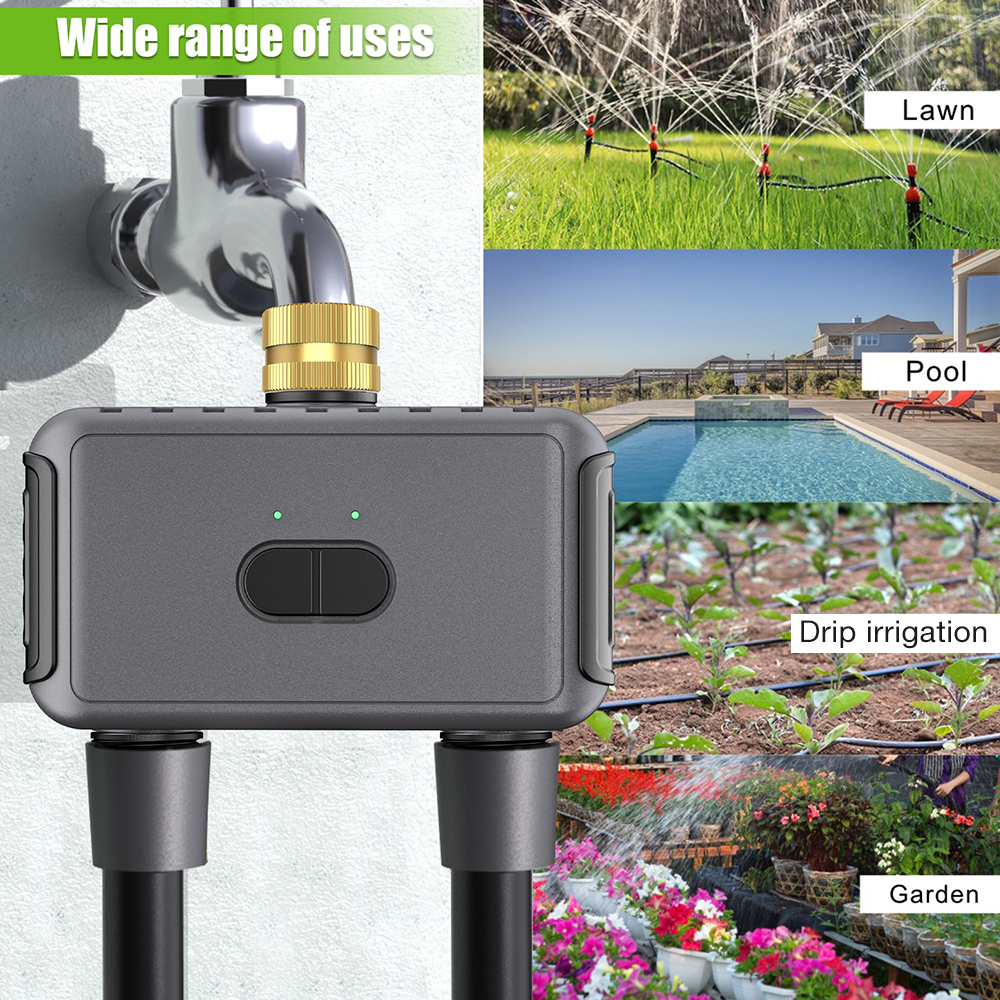 Tuya WiFi Water Timer Smart 2  - Smart Garden Sphagnum Moss ulasan dan harga