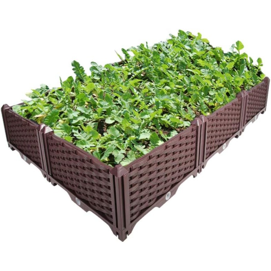 Rectangular Raised Garden Bed  - Indoor Herb Garden Kit ulasan dan harga