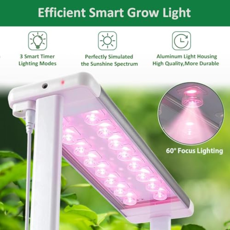 Hydroponics Growing System kit - Smart Garden Led Lights ulasan dan harga
