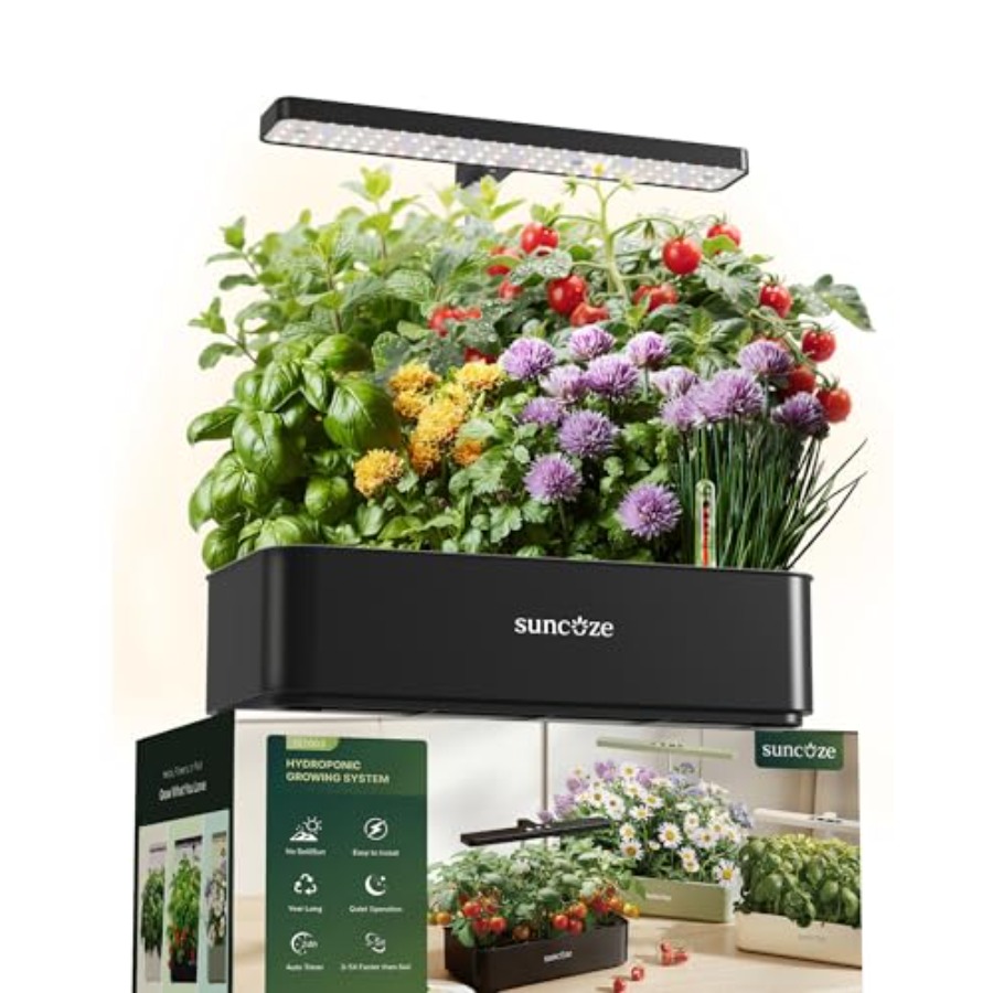 Hydroponics Growing System Kit - Indoor Herb Garden Kit ulasan dan harga