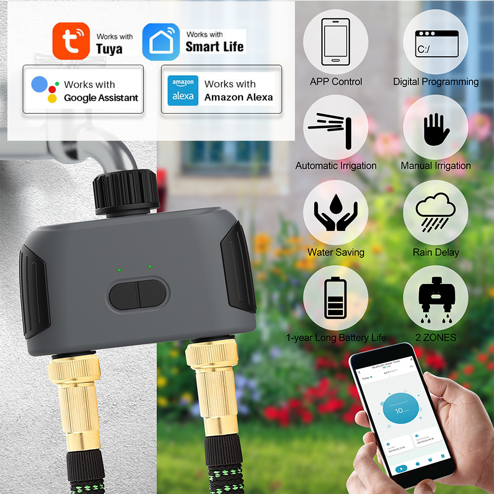 New 30-50M 2-Way Wifi Bluetoot - Smart Garden Lock ulasan dan harga
