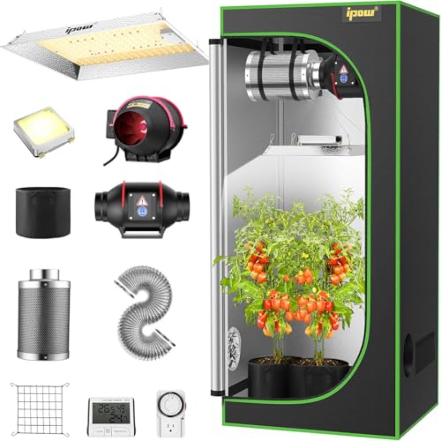 2x2 ft Grow Tent Kit Complete  - Grow Tent Complete Kit ulasan dan harga