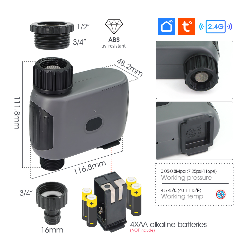 2.4GHz Wifi Timer Misting Cool - Smart Garden Sphagnum Moss ulasan dan harga