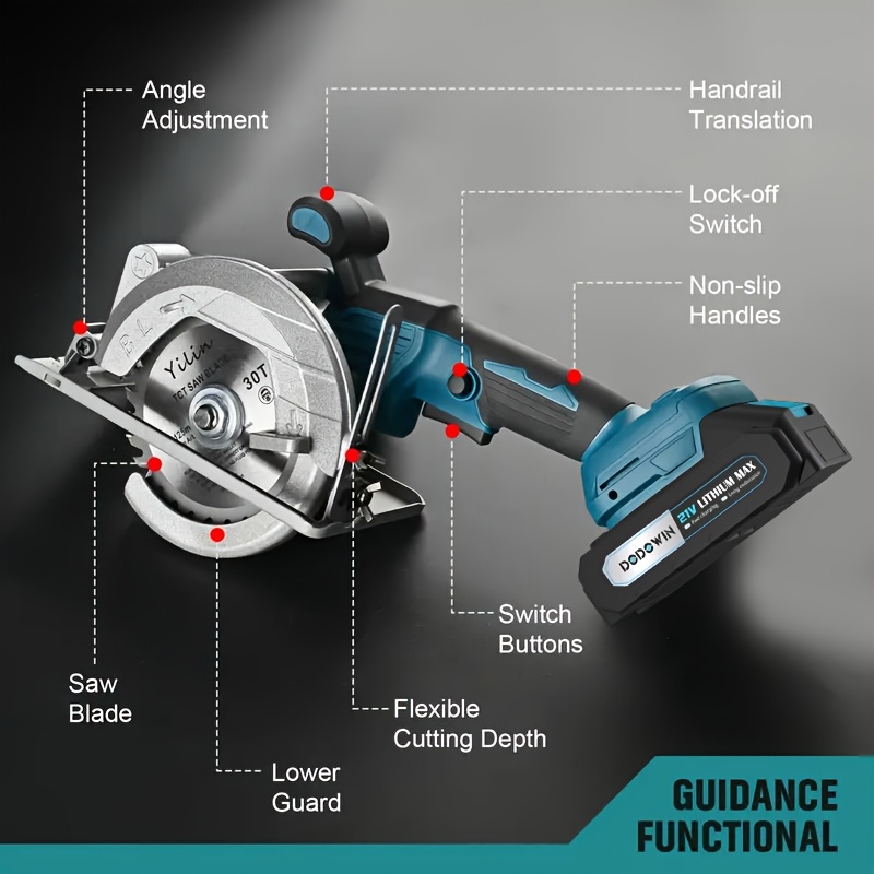 Brushless Circular Saw Kit - 2 - Smart Gardening ulasan dan harga