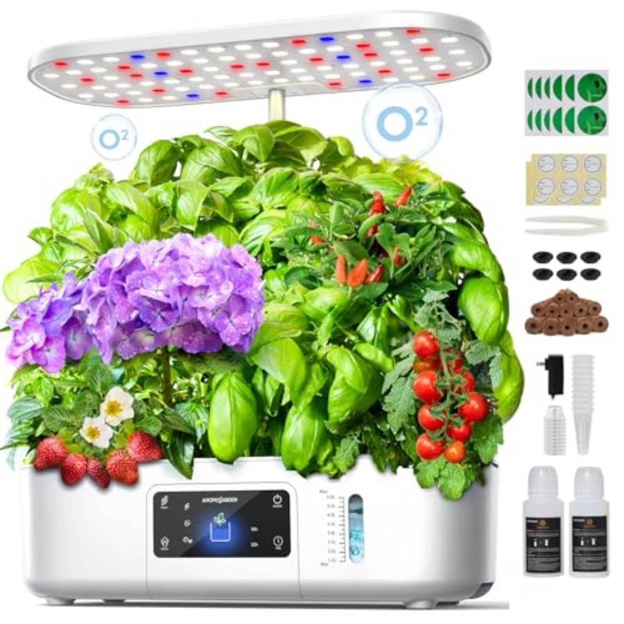 Hydroponics Growing System Kit - Indoor Herb Garden Kit ulasan dan harga