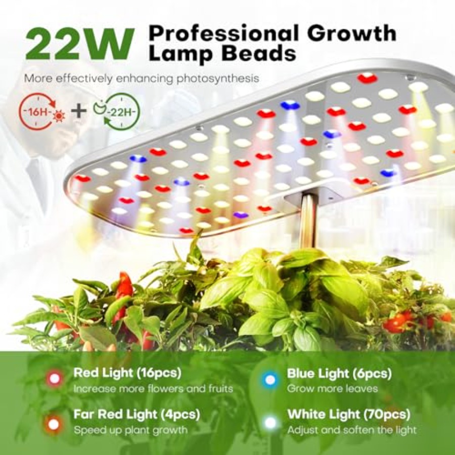 Hydroponics Growing System Kit - Indoor Herb Garden Kit ulasan dan harga