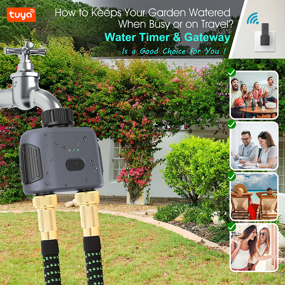 Tuya Zigbee/Bluetooth Water Ti - Smart Garden Products ulasan dan harga
