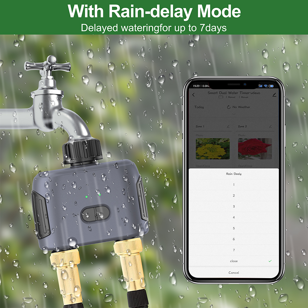 Tuya Zigbee/Bluetooth Water Ti - Smart Garden Products ulasan dan harga
