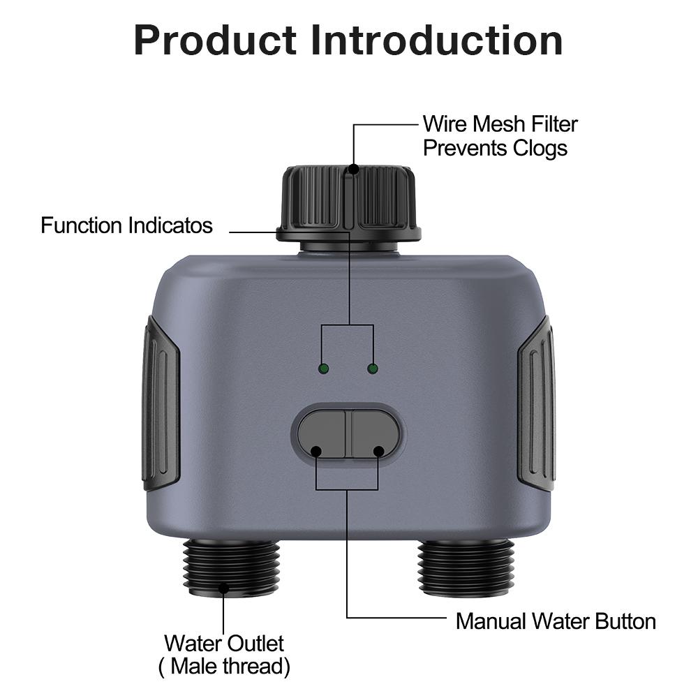 Tuya Zigbee/Bluetooth Water Ti - Smart Garden Products ulasan dan harga