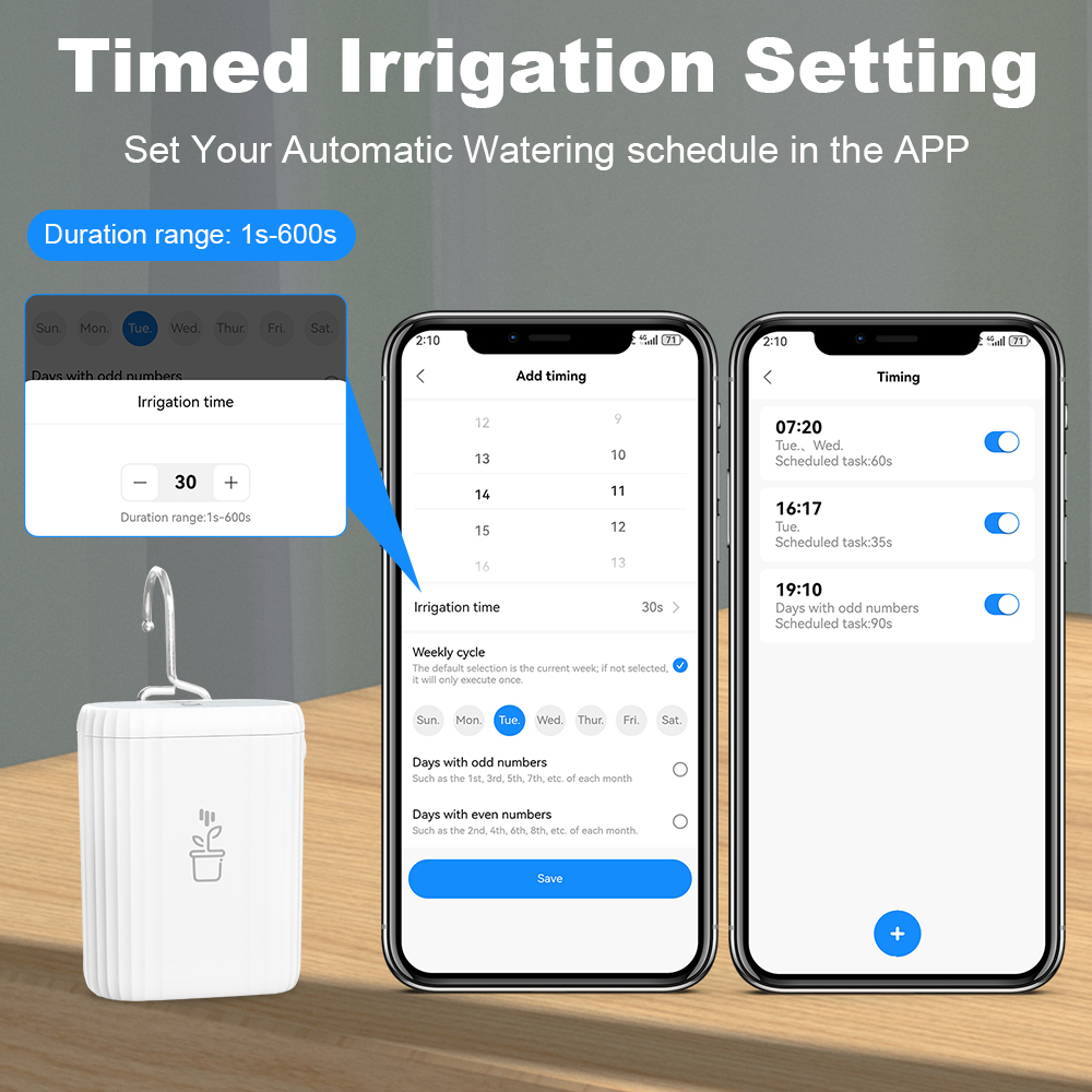 Tuya WiFi Smart Drip Irrigatio - Smart Garden Lock ulasan dan harga