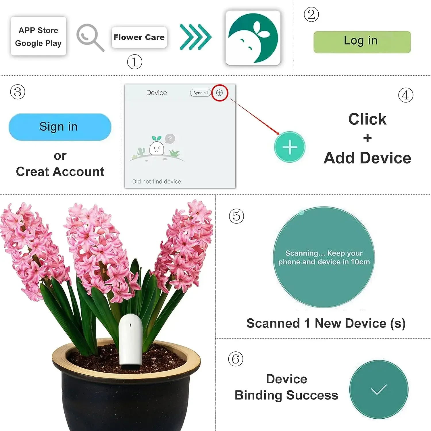 For Xiaomi Mijia HHCC Smart Fl - Smart Garden Products ulasan dan harga