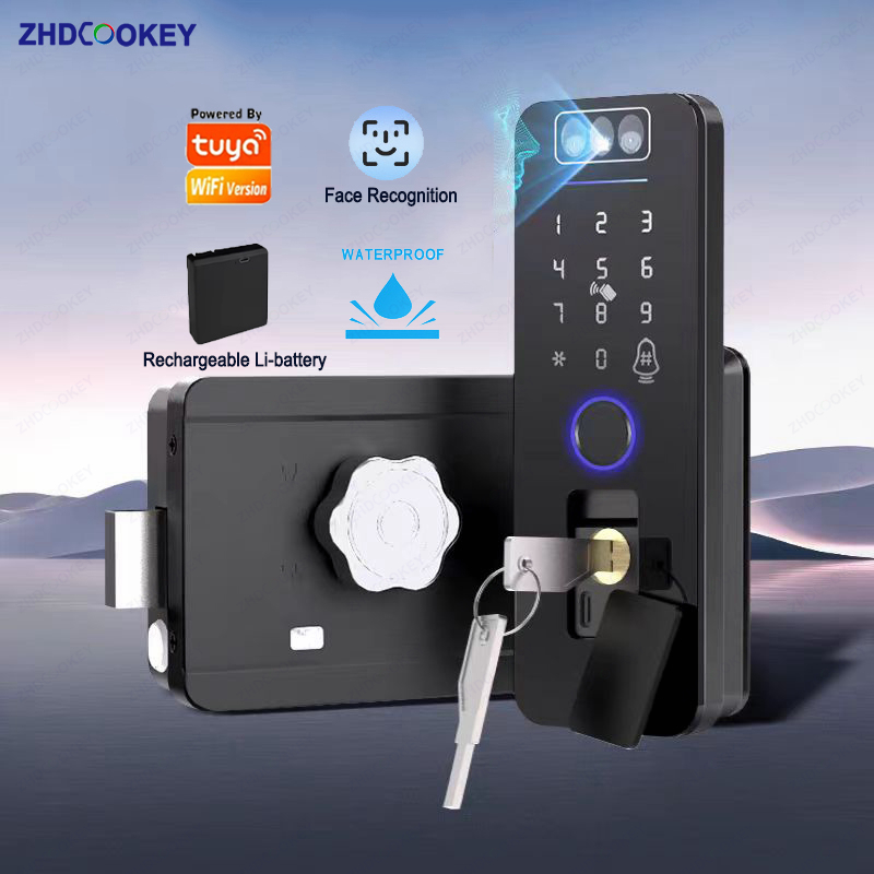Waterproof 3D Face Recognition - Smart Garden Lock ulasan dan harga