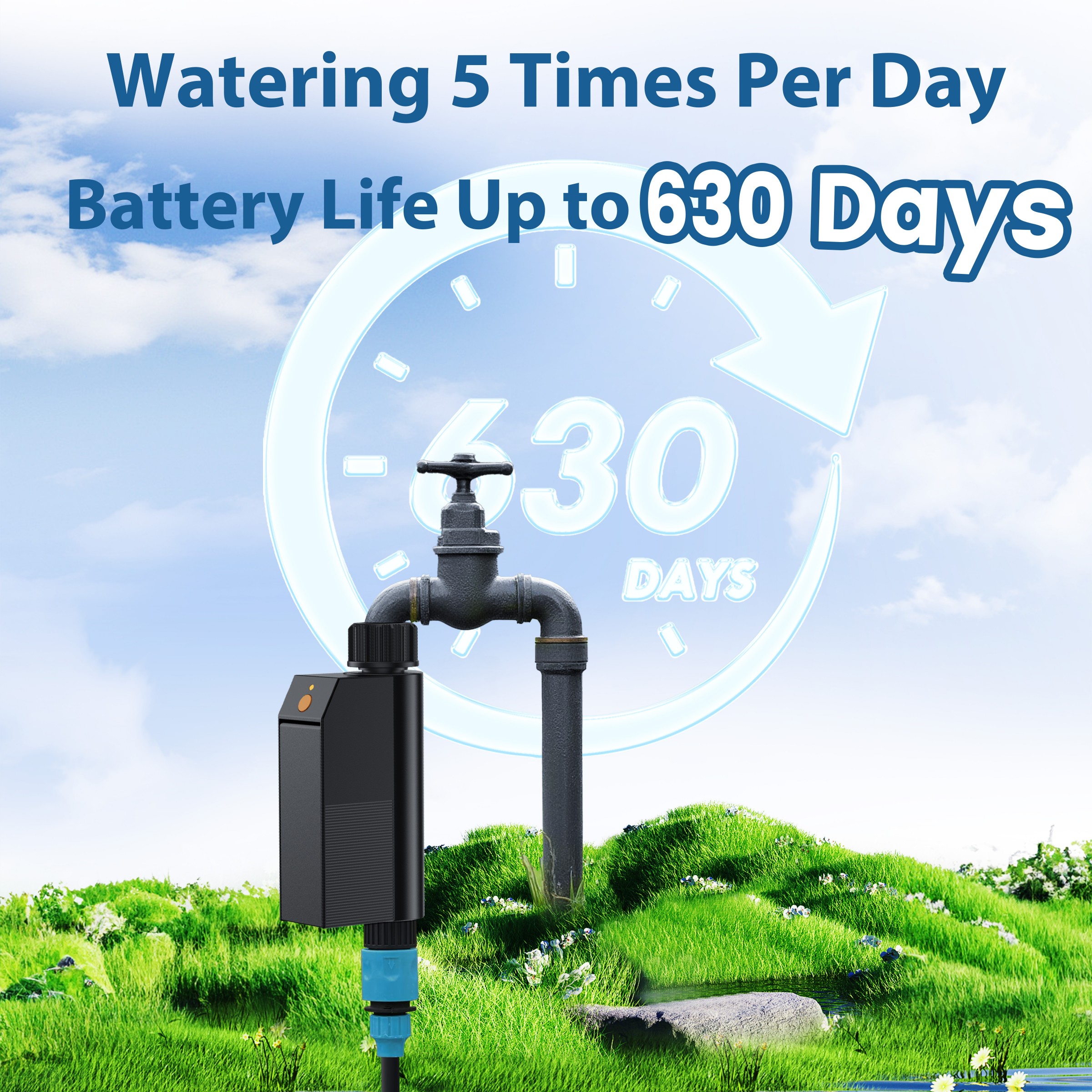 GIRIER Tuya Smart Water Timer  - Smart Garden Products ulasan dan harga