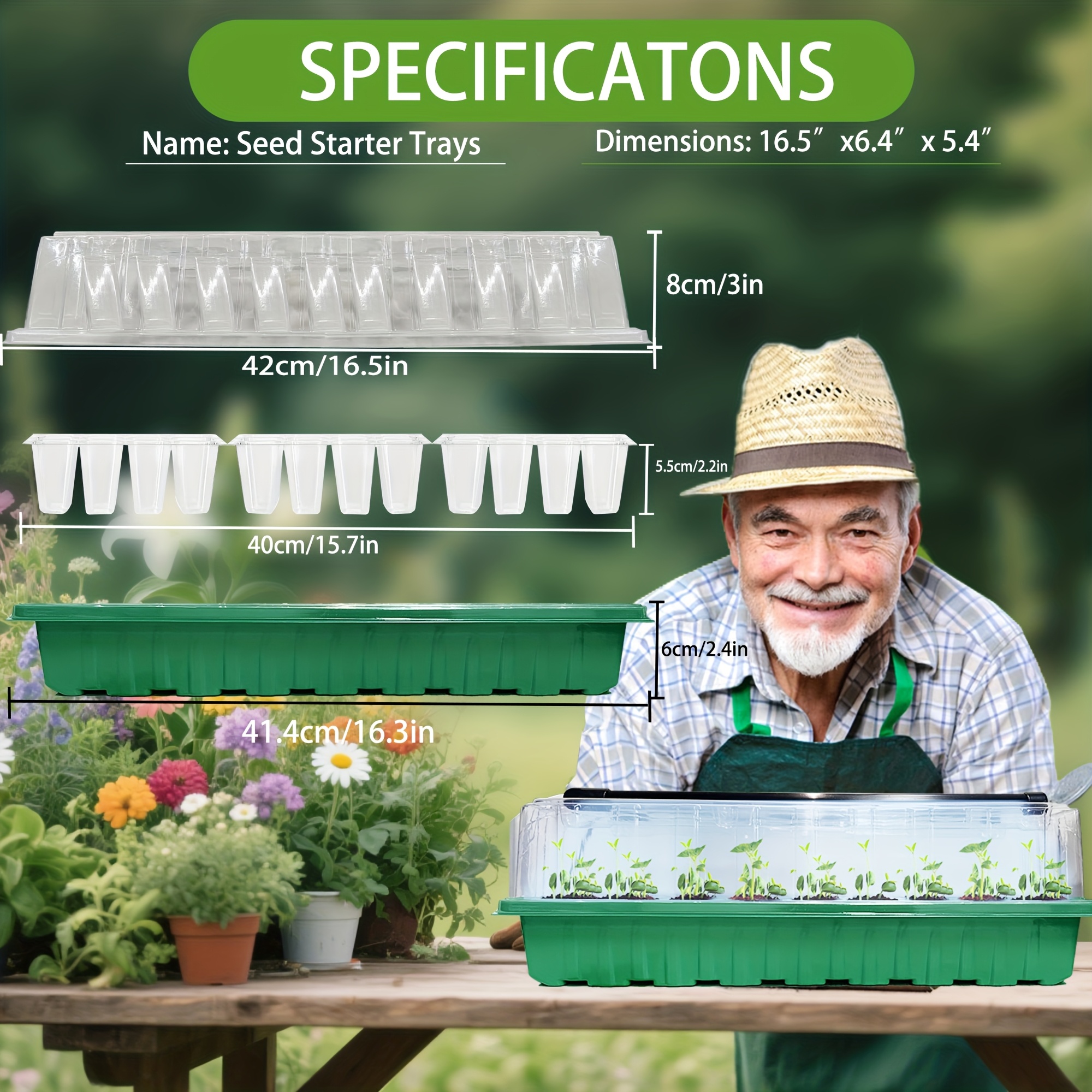 High Dome Seedling Propagation - Smart Garden Led Lights ulasan dan harga
