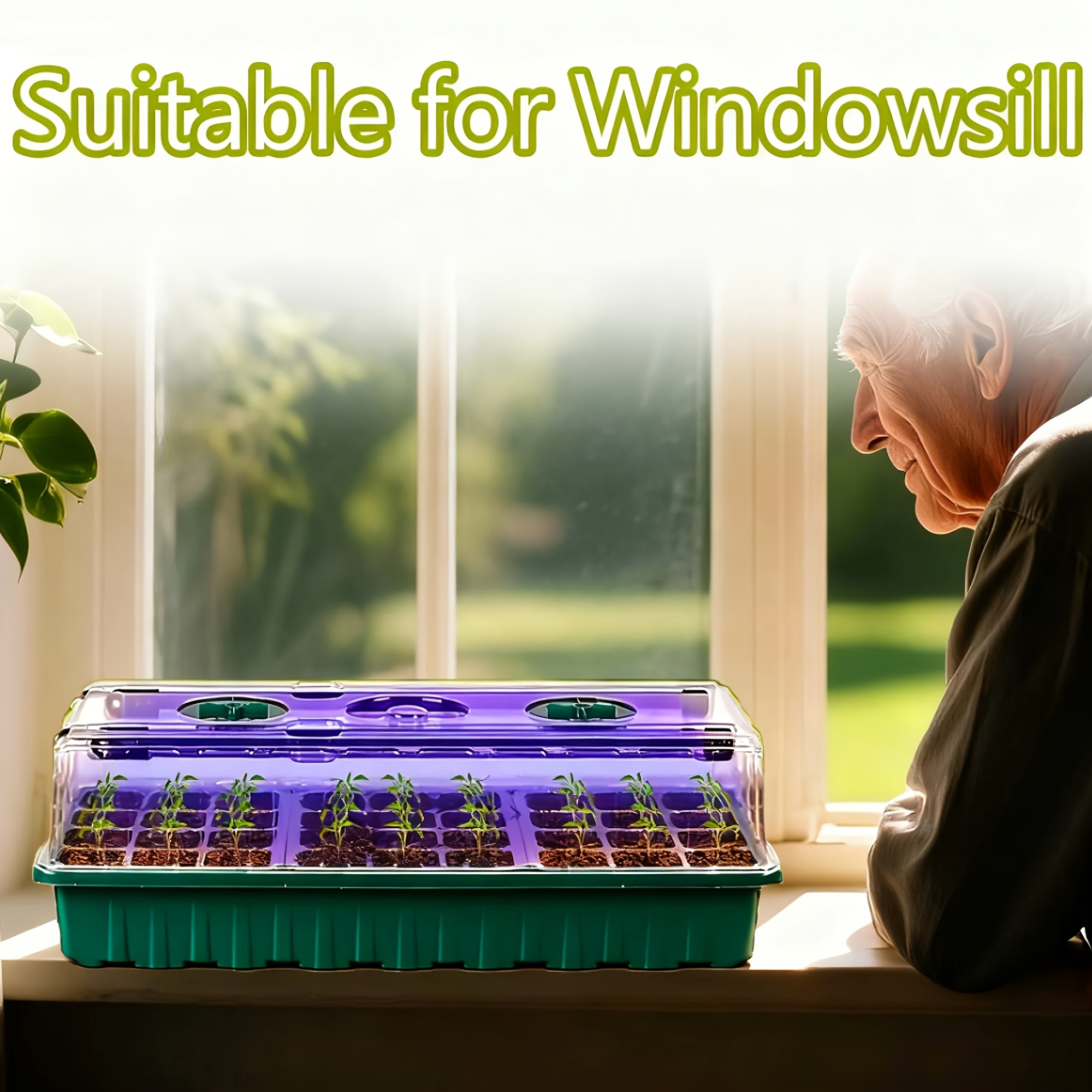High Dome Seedling Propagation - Smart Garden Led Lights ulasan dan harga