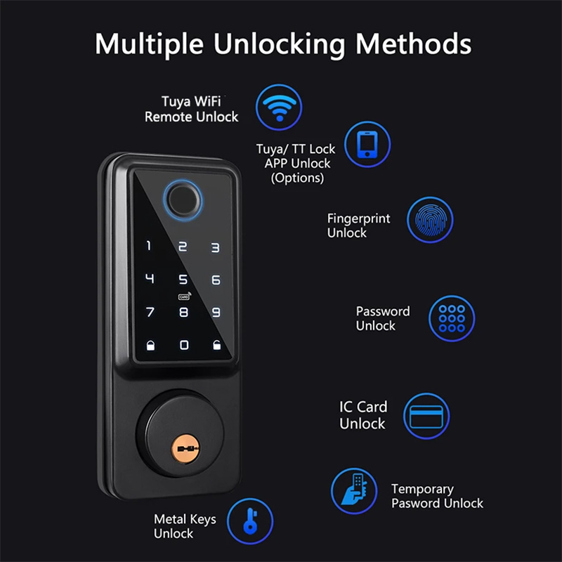 Deadbolt Smart Lock with APP F - Smart Garden Lock ulasan dan harga