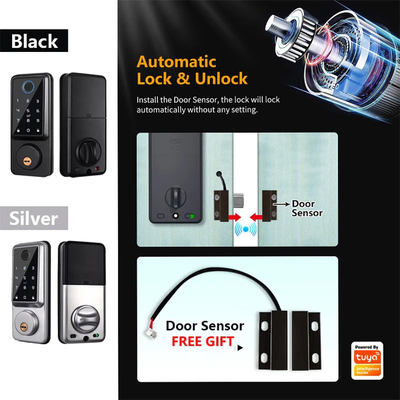 Deadbolt Smart Lock with APP F - Smart Garden Lock ulasan dan harga