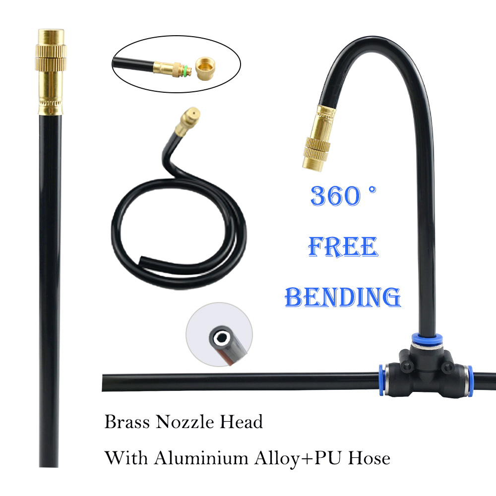20/30/50cm 360° Free-bend Mist - Smart Gardening ulasan dan harga