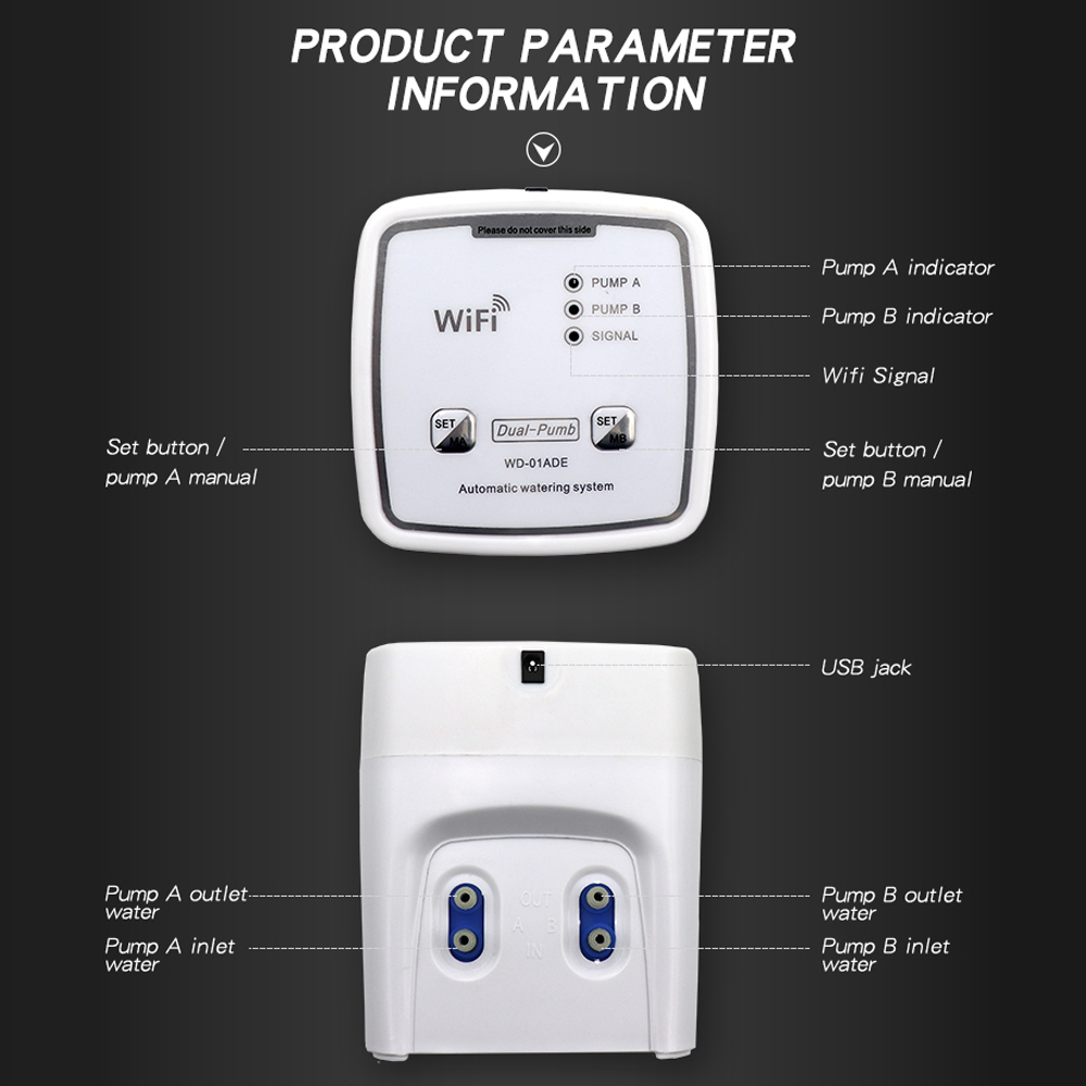 WIFI Intelligent Watering Devi - Smart Garden Click And Grow ulasan dan harga