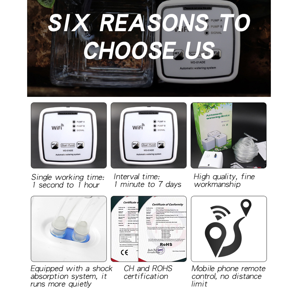 WIFI Intelligent Watering Devi - Smart Garden Click And Grow ulasan dan harga