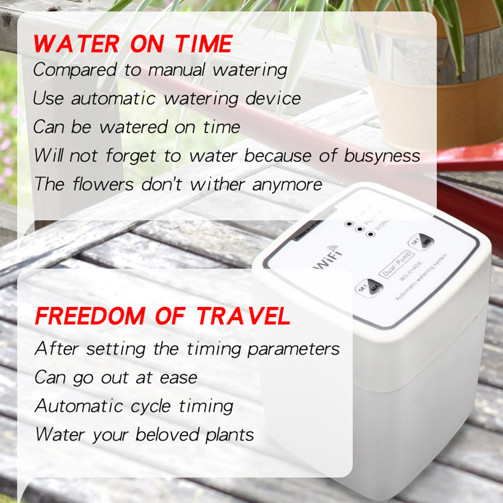 WIFI Intelligent Watering Devi - Smart Garden Click And Grow ulasan dan harga