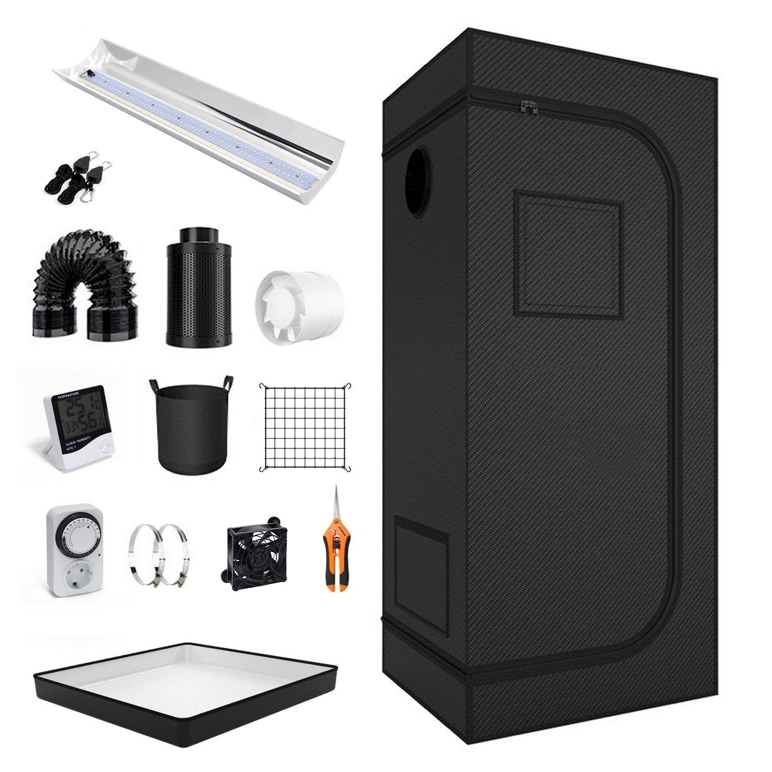 4x4 Grow Tent Complete Kit LED - Grow Tent Complete Kit ulasan dan harga