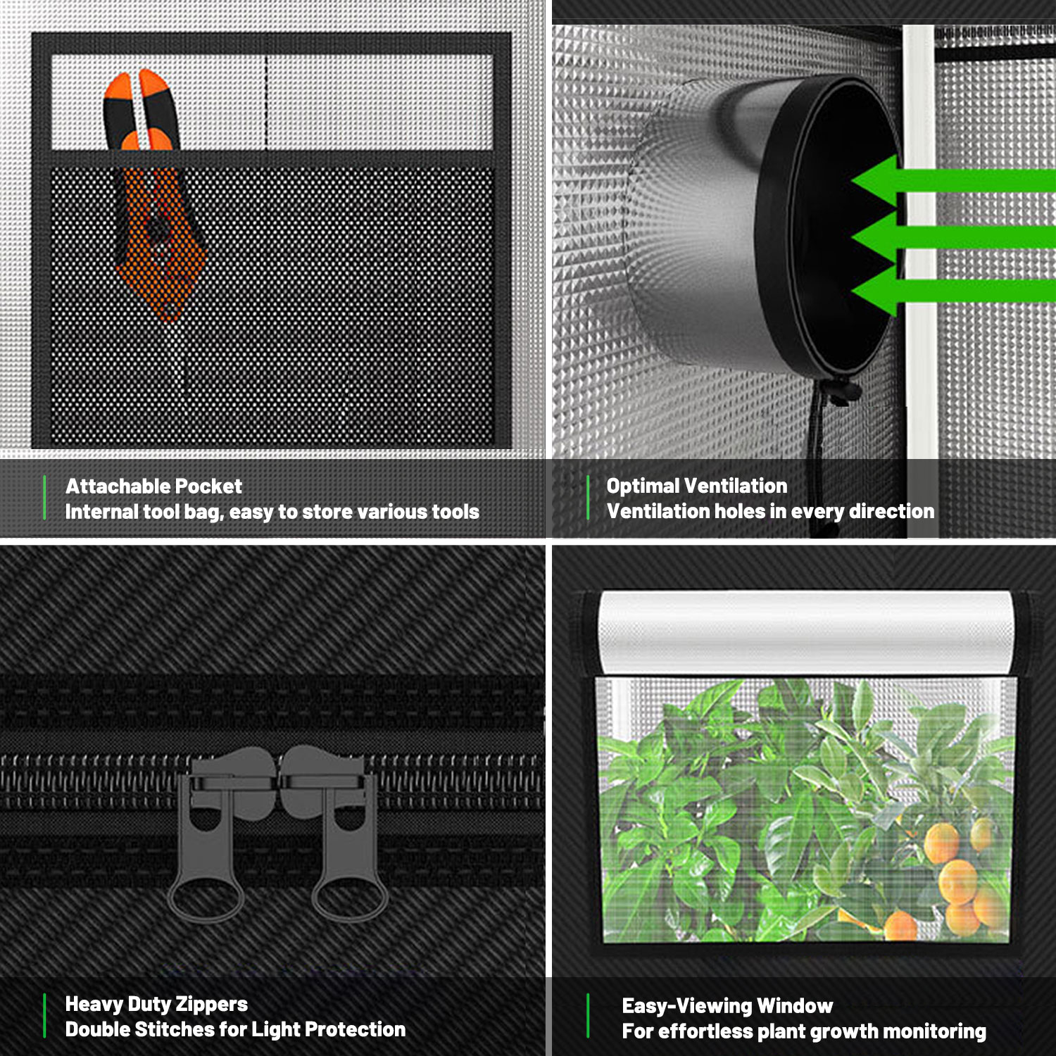 4x4 Grow Tent Complete Kit LED - Grow Tent Complete Kit ulasan dan harga