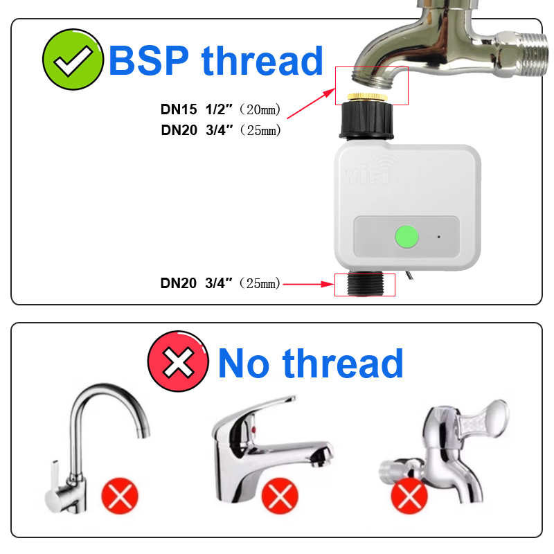 Tuya WiFi Watering Timer Solar - Smart Garden Lock ulasan dan harga