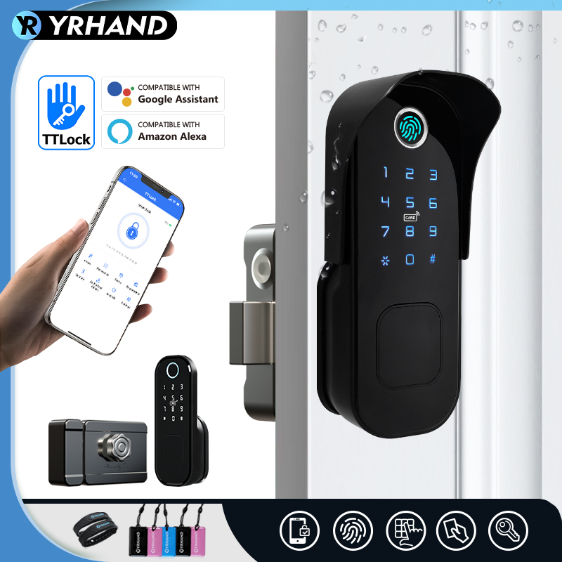 Tuya Fingerprint Door Lock Wat - Smart Garden Lock ulasan dan harga