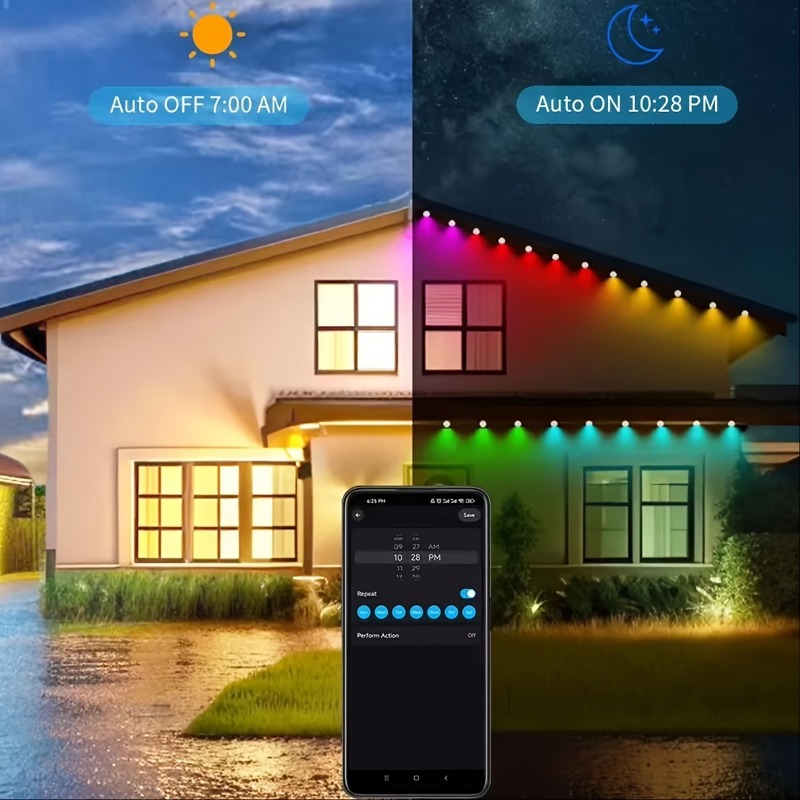 150ft 100ft 50ft Permanent Out - Smart Garden Led Lights ulasan dan harga