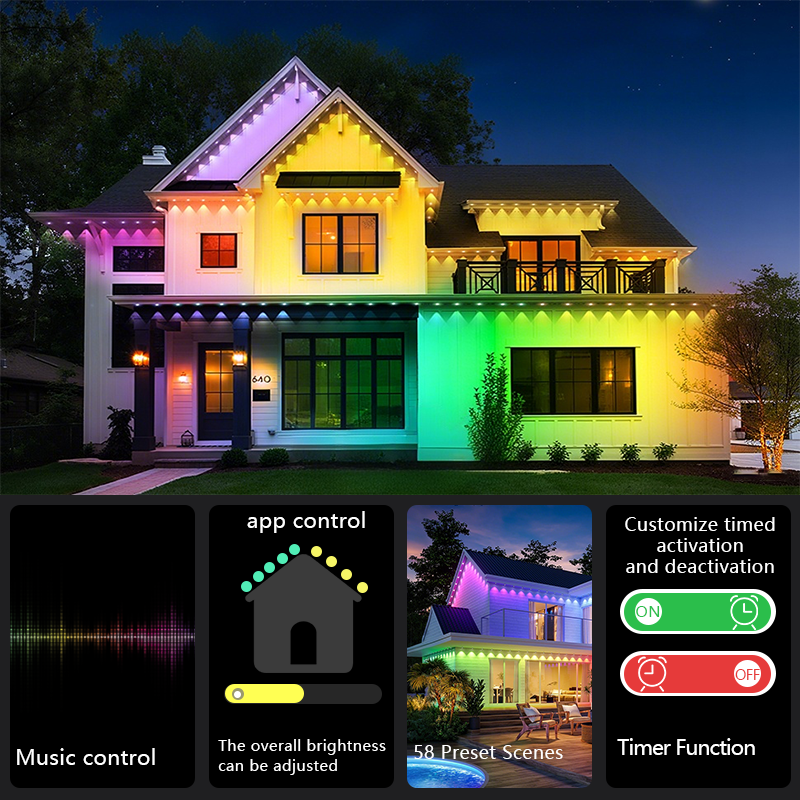 150ft 100ft 50ft Permanent Out - Smart Garden Led Lights ulasan dan harga