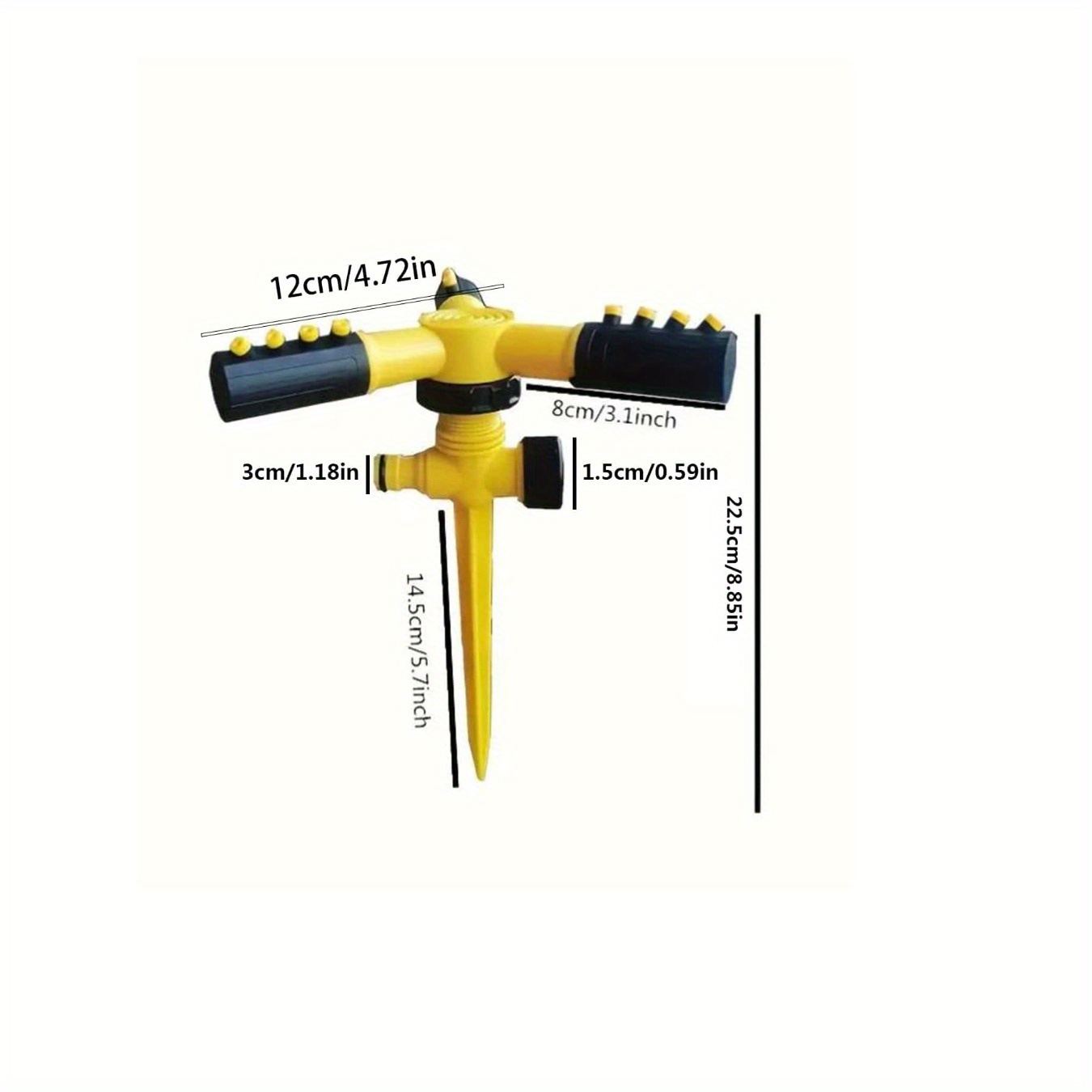 1pc 360° Automatic Rotating Sp - Smart Gardening ulasan dan harga