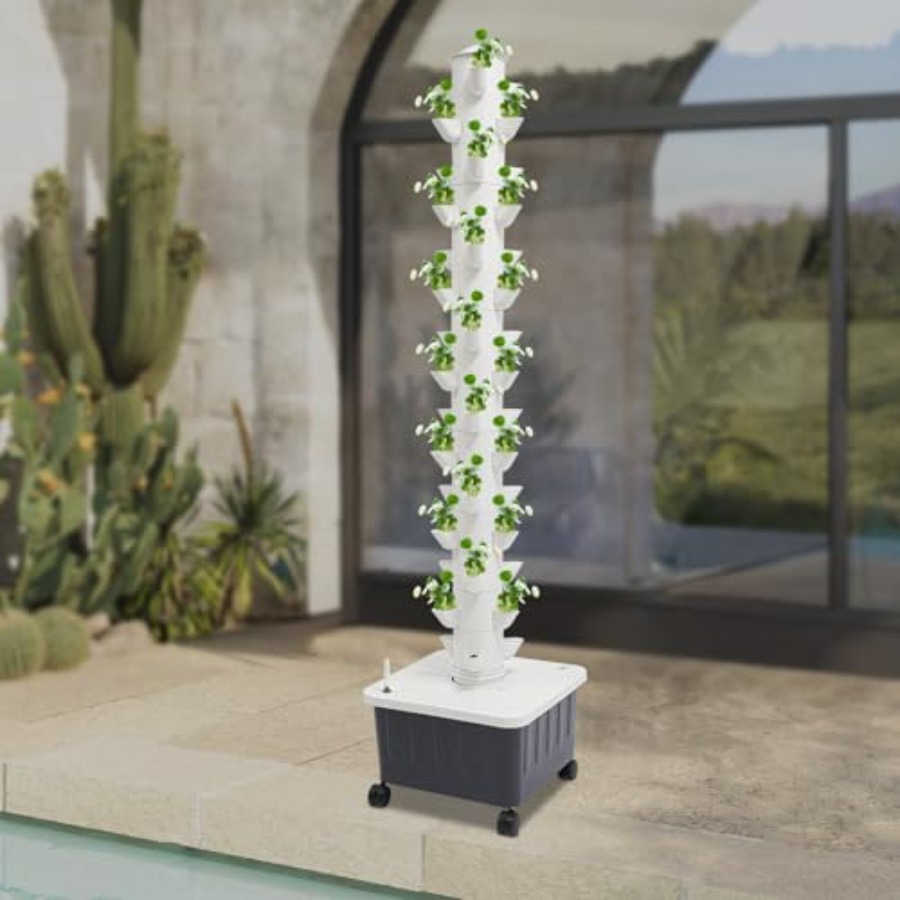 15-Tier Hydroponic Growing Tow - Indoor Herb Garden Kit ulasan dan harga