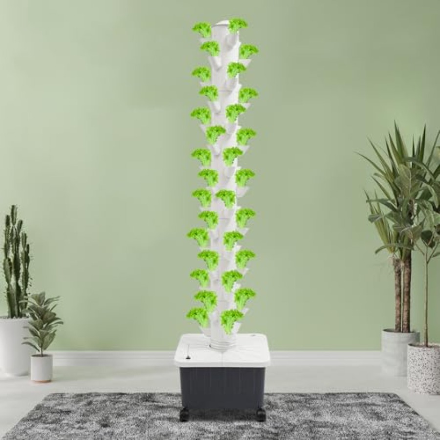 15-Tier Hydroponic Growing Tow - Indoor Herb Garden Kit ulasan dan harga