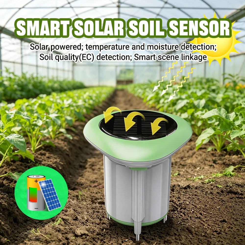 Smart WiFi Solar Soil Tester M - Smart Garden Products ulasan dan harga
