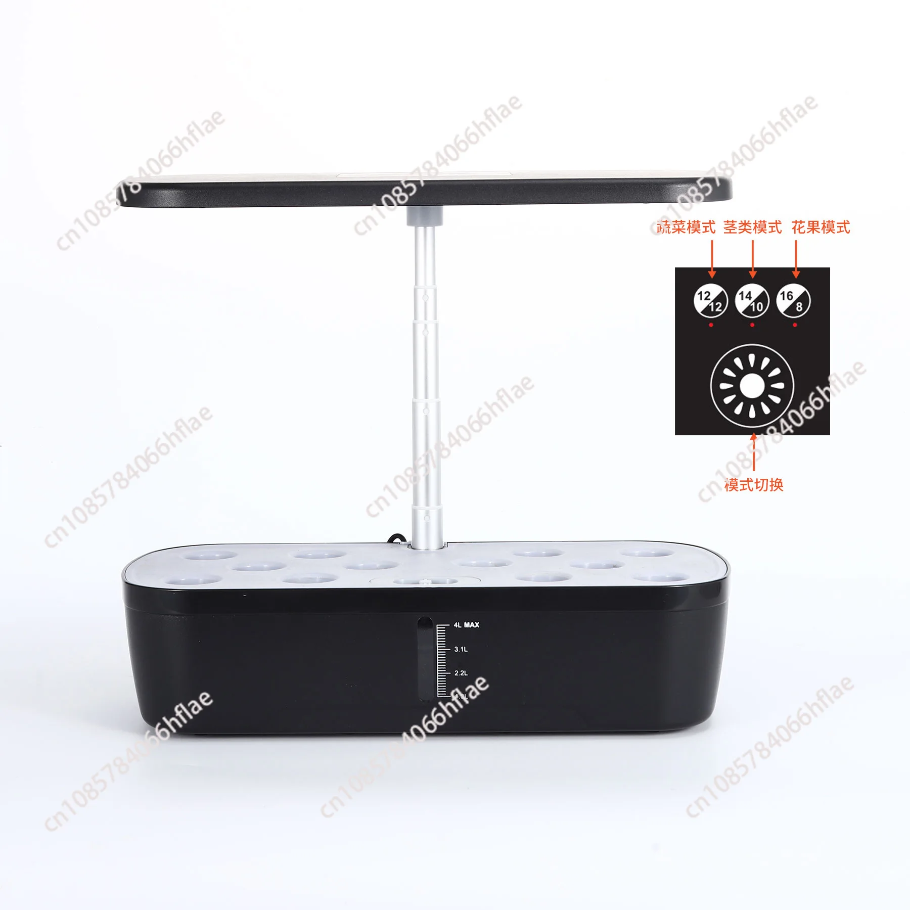12 Pods Hydroponics Growing Sy - Indoor Herb Garden Kit ulasan dan harga