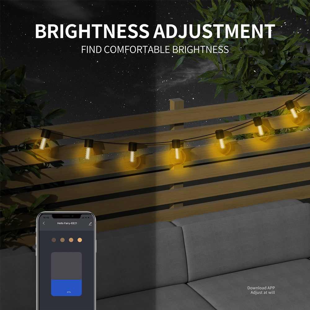 G40 Smart Outdoor DIY LED Stri - Smart Garden Led Lights ulasan dan harga
