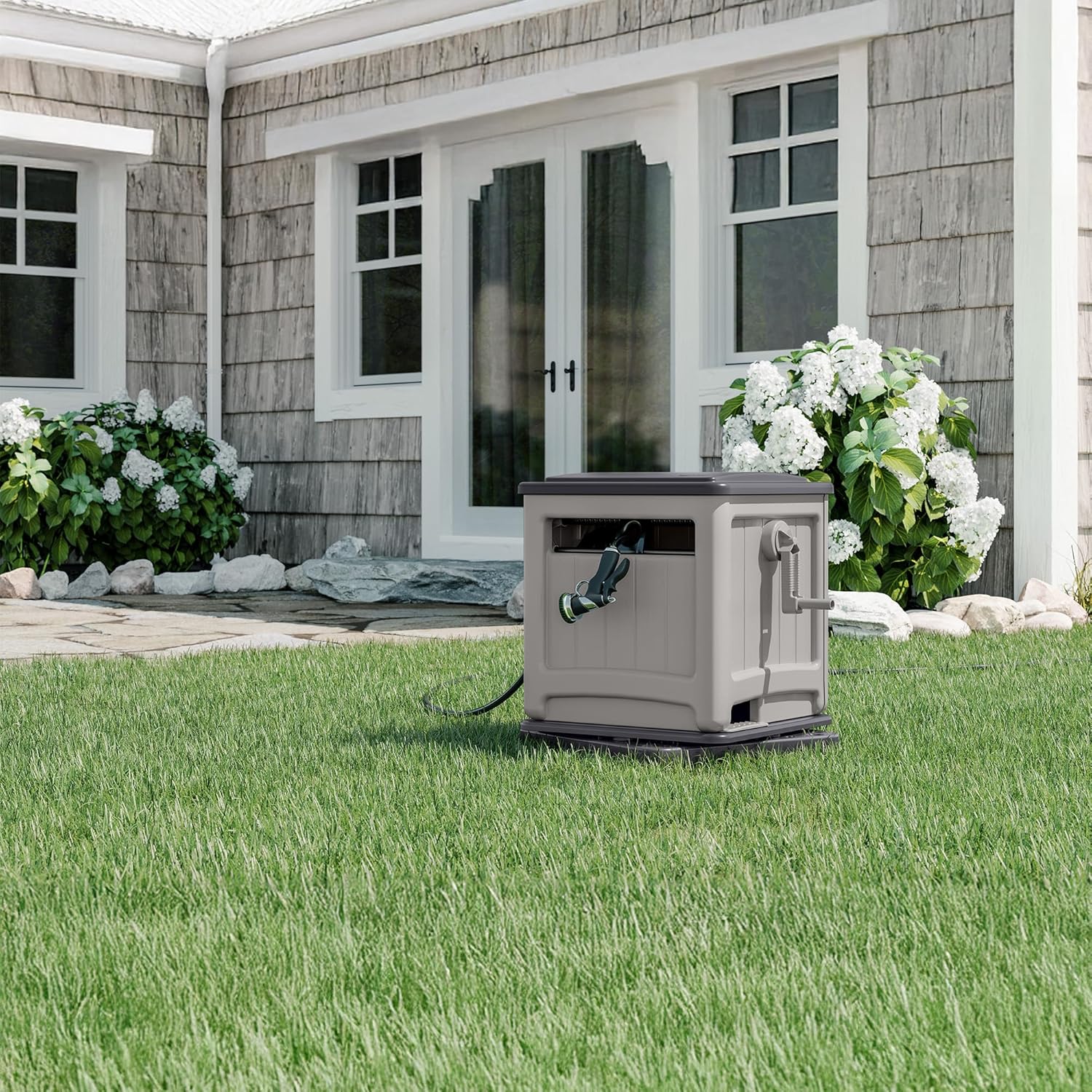 225 ft Garden Hose Reel with S - Smart Garden Products ulasan dan harga